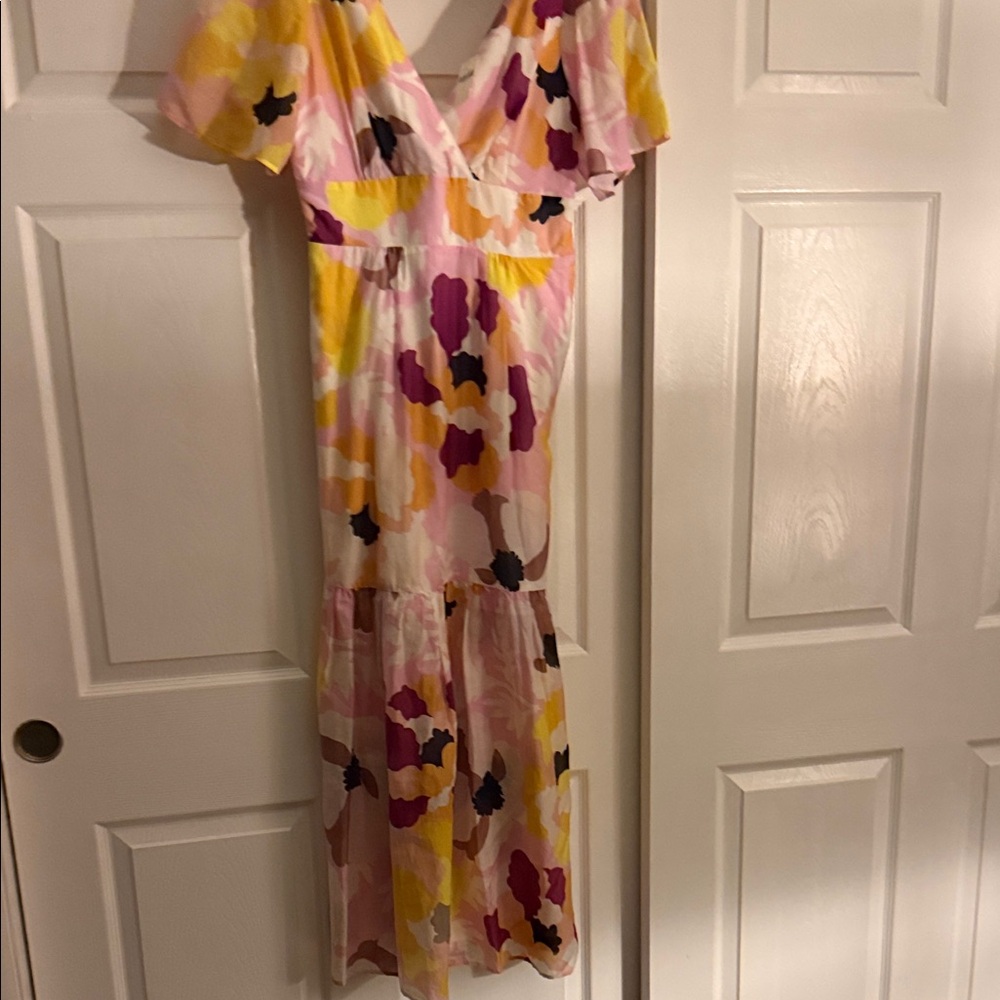 Anthropologie Multicolor Midi Dress